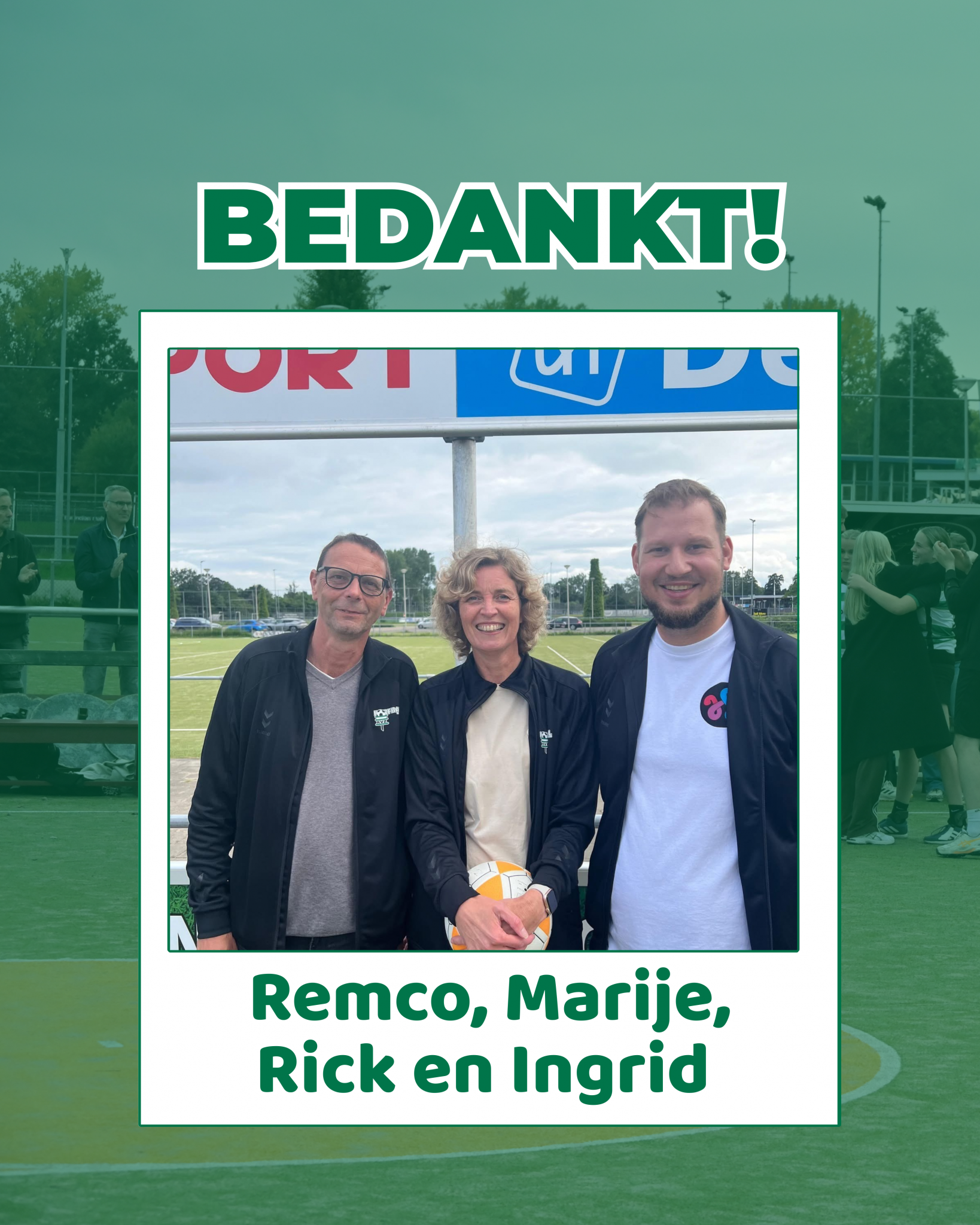 Dank jullie wel!
