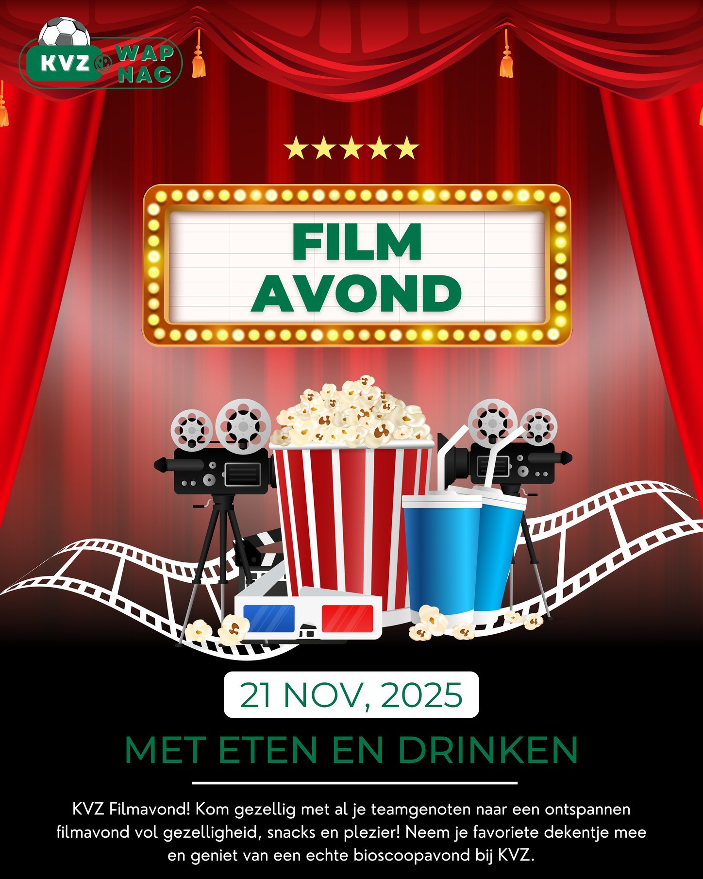 KVZ Filmavond 21 november
