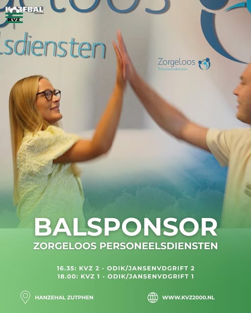 Balsponsor van de week: Zorgeloos Personeelsdiensten