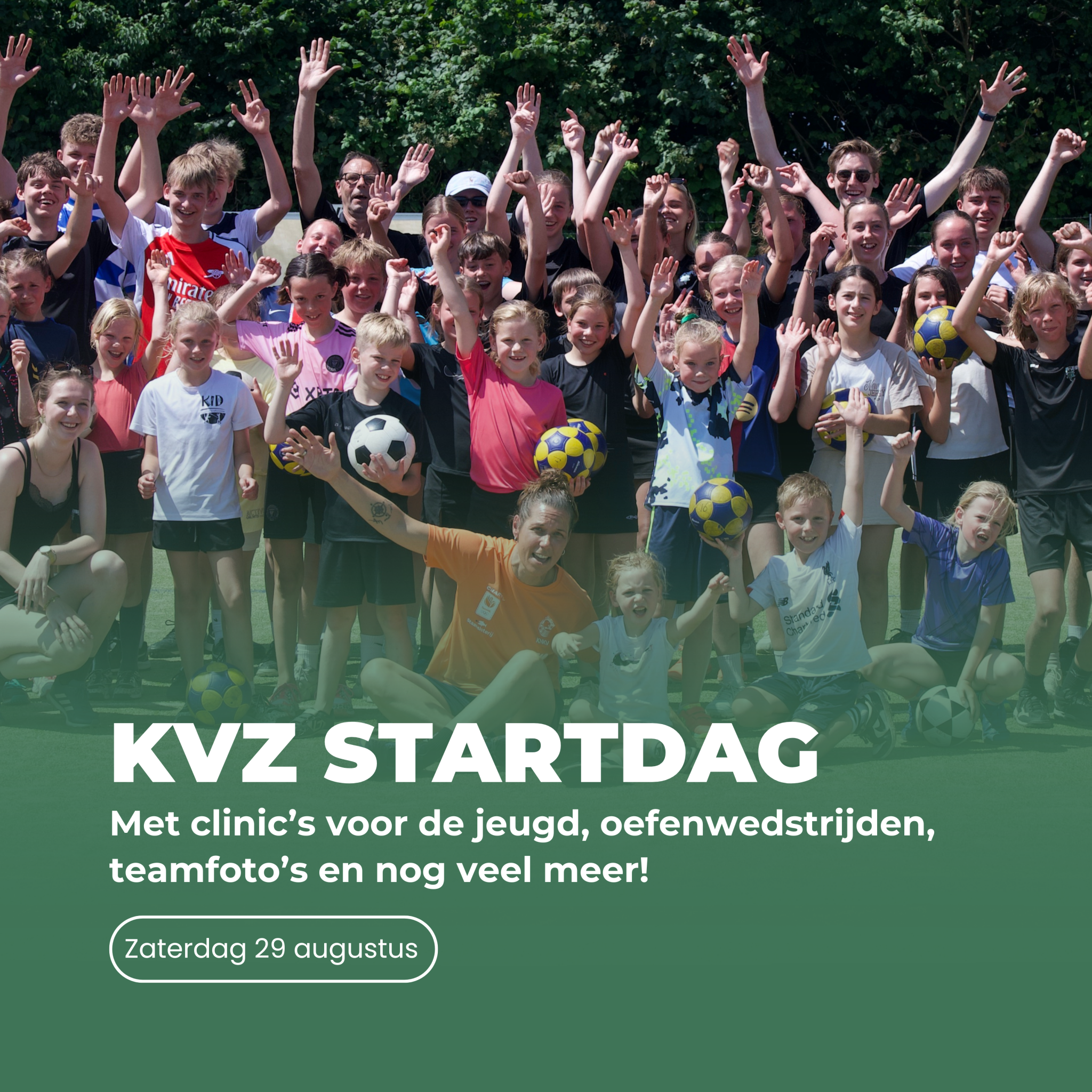 KVZ Startdag - 29 augustus 2026