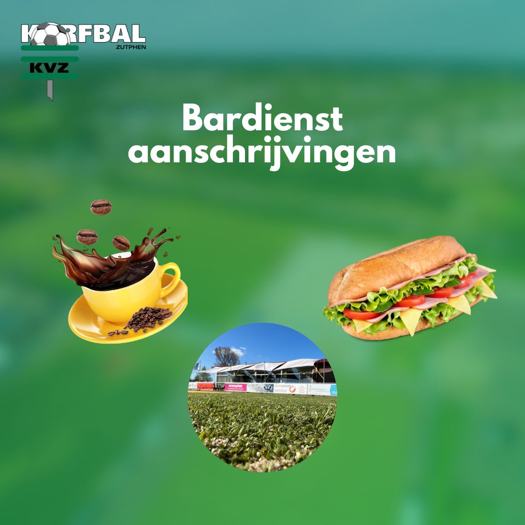 Aanschrijvingen kantinedienst.