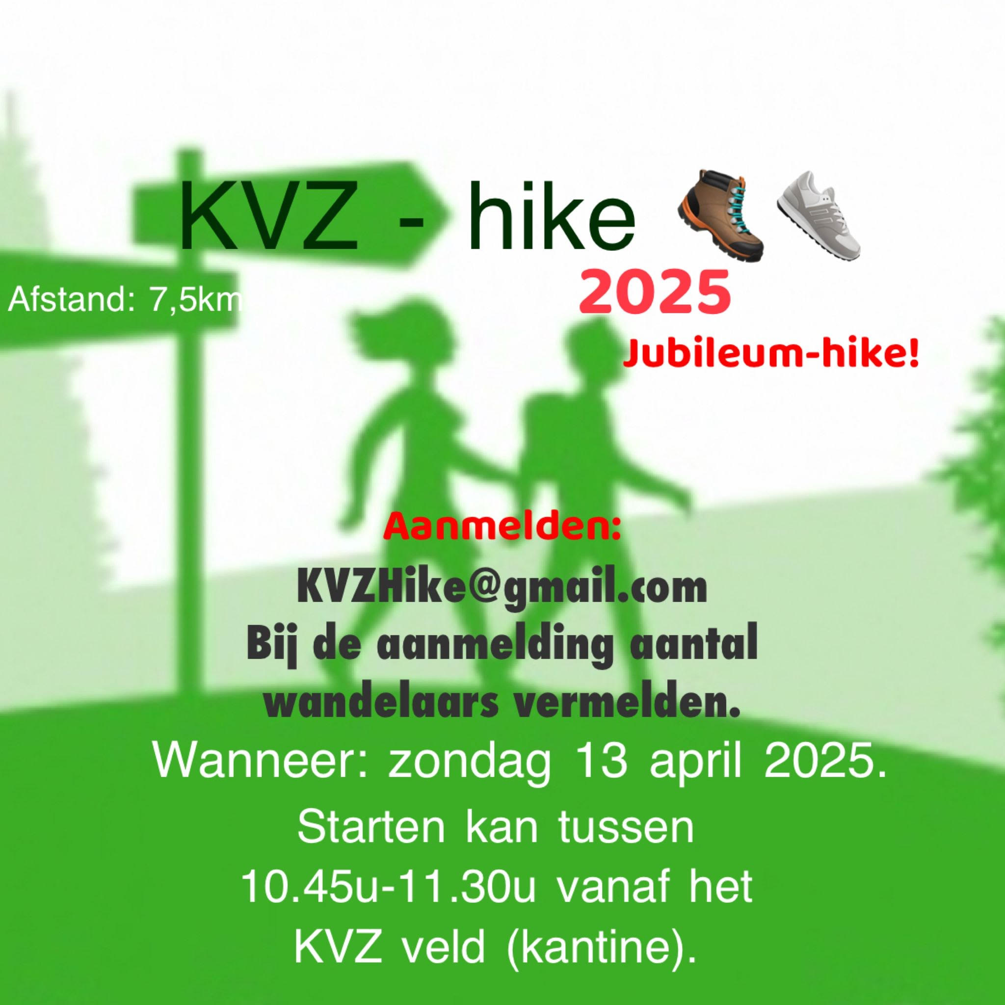 KVZ Hike op 13 april 2025: Ontdek wederom een mooi stukje Zutphen!