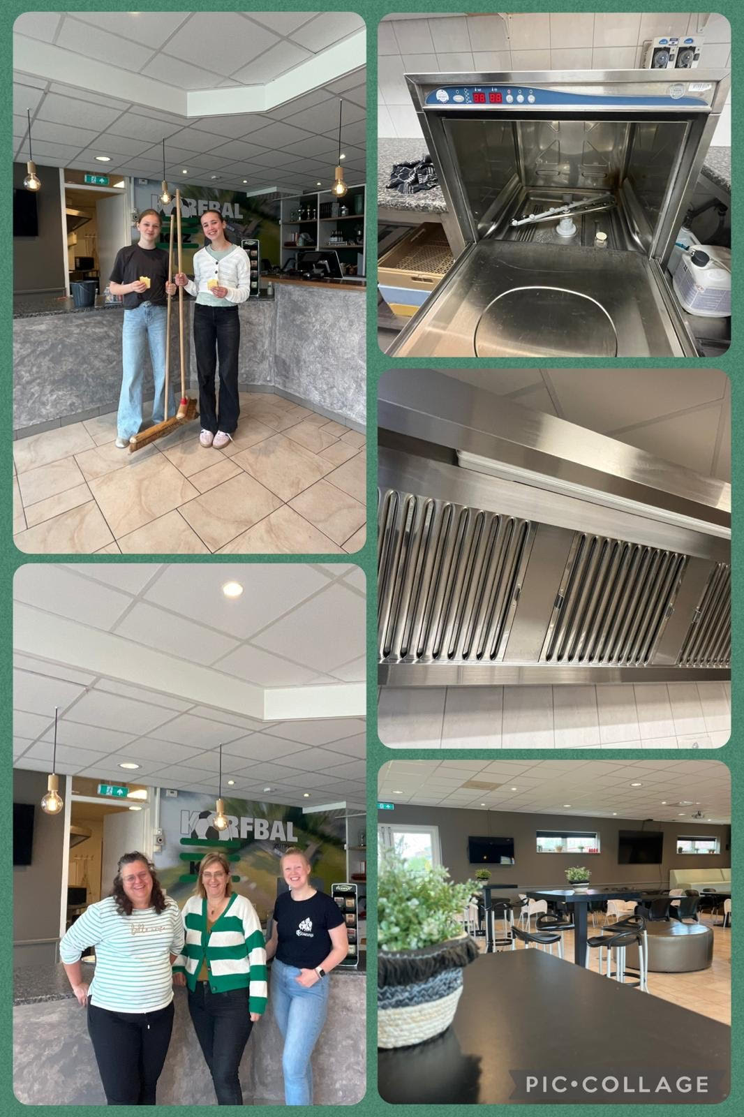 Het clubhuis is weer mooi schoon!